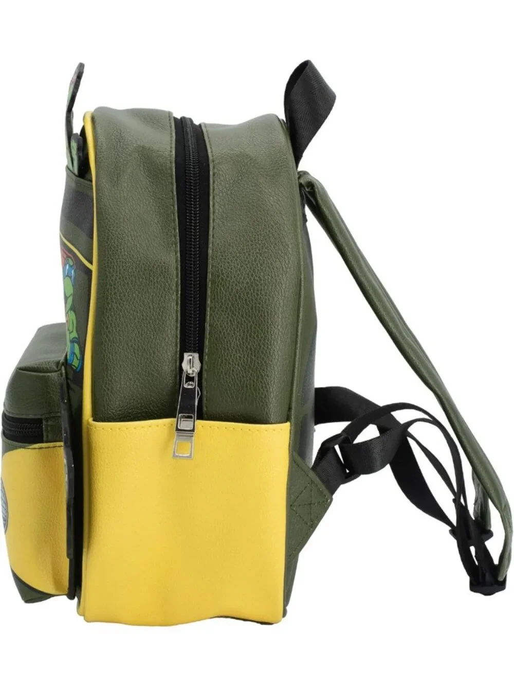 Teenage Mutant Ninja Turtles Mini Backpack Purse - Adjustable Faux Leather Bag